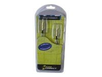 MicroConnect - Audiokabel - minitelefon stereo 3,5 mm han til minitelefon stereo 3,5 mm han - 3 m