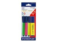 Overstregningspen Staedtler Textsurfer Classic 364 A BK4D - 3+1 blister