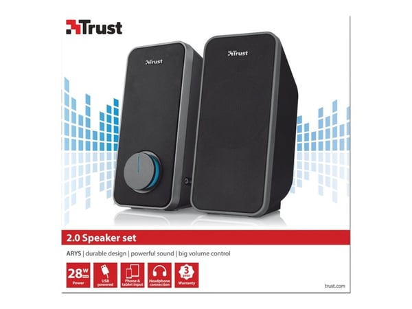 Trust Arys - Høyttalere - for PC - 14 watt (Total)