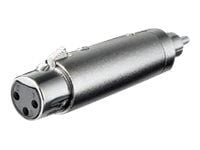 MicroConnect - Audio-adapter - RCA hane till XLR3 hona