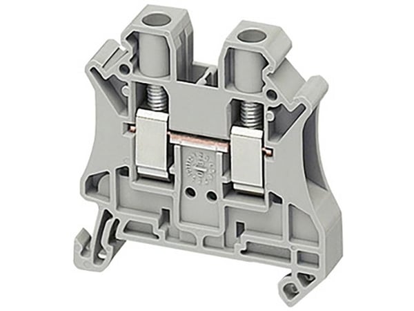 SCHNEIDER ELECTRIC Gennemgangsklemme 6mm², grå