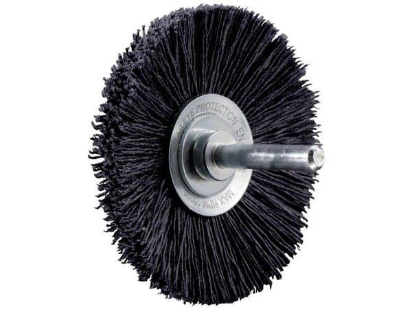PFERD Bevel brushes with backwards shank, Stål
