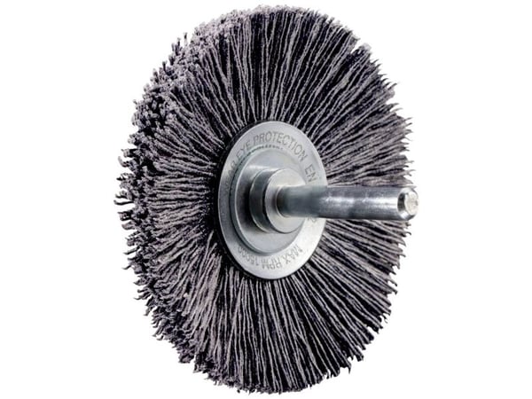PFERD Bevel brushes with backwards shank, Stål