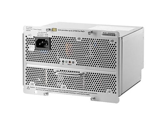 HPE Aruba - Strømforsyning (plug-in modul) - 700 watt - Europa - for HPE Aruba 5406R, 5406R 8-port, 5412R, 5412R 92