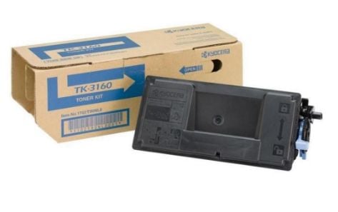 Kyocera TK 3160 - Svart - original - tonerkassett - för ECOSYS M3145, M3645, M3860, P3045, P3050, P3055, P3060, P3145, P3150, P3260