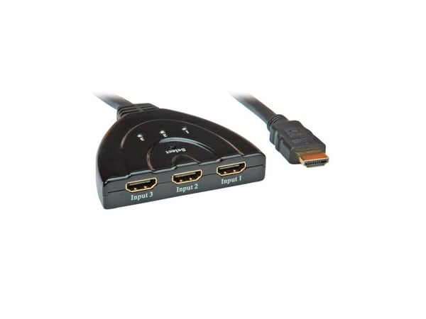 Value HDMI Switch, Automatic, 3-way