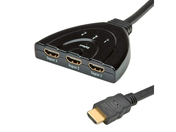 Value HDMI Switch, Automatic, 3-way