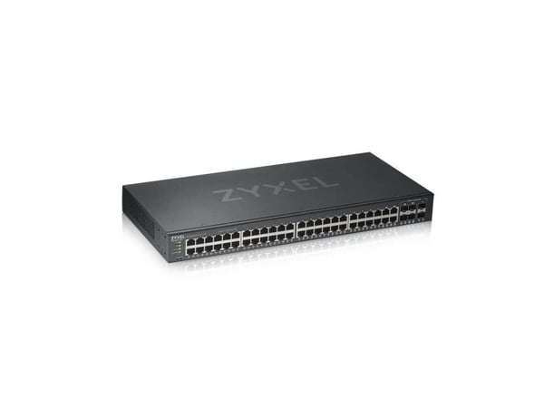 Zyxel GS1920-48v2 - Switch - smart - 48 x 10/100/1000 + 4 x kombo-Gigabit SFP + 2 x Gigabit SFP - rackmonterbar