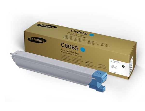 Samsung CLT-C808S - Cyan - original - tonerkassett - för MultiXpress X4220RX, X4250LX, X4300LX