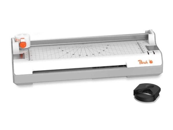 Peach PBP350, 23 cm, Kylmä-/kuumalaminointilaite, 250 mm/min, A4, 0,125 µm, kotelo