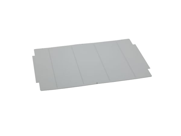 Schneider Electric NSYOPB18UTPN Peitelevy Teräksen harmaa-valkoinen (RAL 7035) 1 kpl