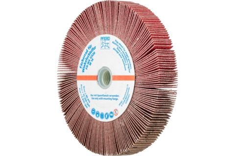 PFERD 44782612, Flikhjul, Rostfritt stål, 12200 RPM, Rund, 12,5 cm, 20 mm