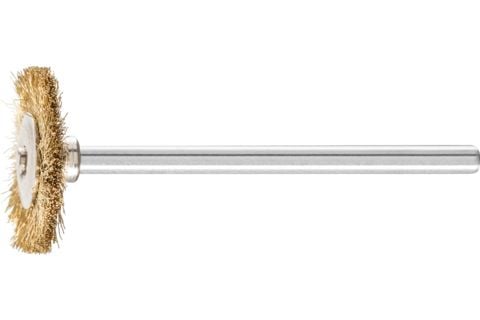 PFERD 43100553, Slipebørste, Universell, 12000 RPM, 3 mm, 1,9 cm, 46 mm