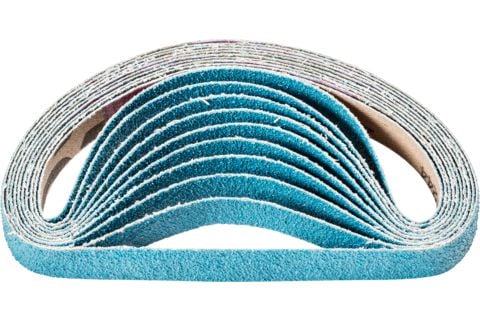 PFERD 45007926, Slipebelte, Blå, 330 mm, 12 mm, 100 stykker