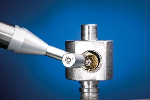 PFERD 43209253, Kopp stålbørste, 3 mm, 1,5 cm, Messing, 20000 RPM, 10 stykker