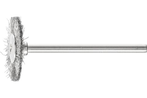 PFERD RBU 2202/3 INOX 0,10, 2,2 cm, 2,2 cm, Stål, Ikke-jernholdig metall, Bronse, Rustfritt stål, Aluminium, 12000 o/min, 10 stk