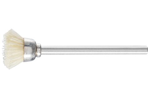 PFERD 43209257, Kopp stålbørste, 3 mm, 1,5 cm, 20000 RPM, 10 stykker