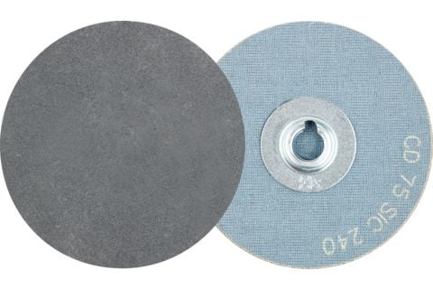 PFERD 42754724, Slipskiva, Universal, Silikonkarbid, 9000 RPM, Rund, 7,5 cm