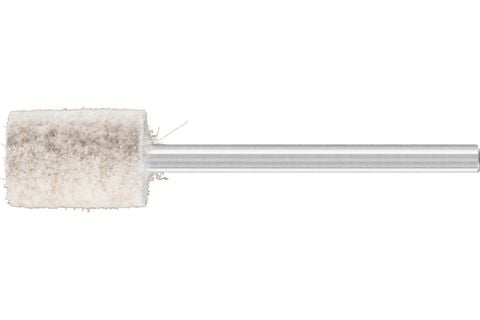 PFERD 44161014, 47500 RPM, 3 mm, Rustfritt stål, Hvit