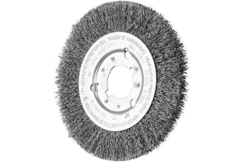 PFERD 43505005, Slipebørste, Universal, 6000 o/min, Rund, 15 cm, 12 mm