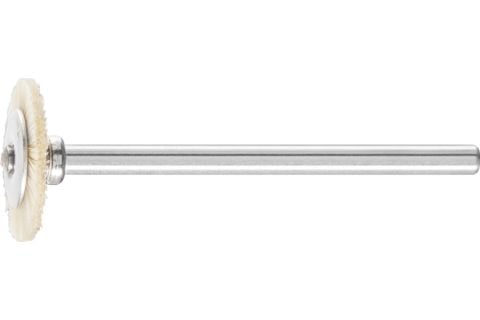 PFERD 43100357, Slipebørste, Universell, 12000 RPM, 3 mm, 1,6 cm, 46 mm