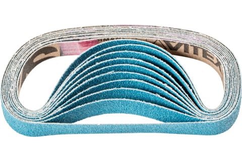 PFERD 45007928, Slipebelte, Blå, 330 mm, 12 mm, 100 stykker