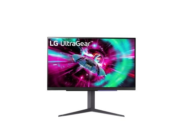 LG UltraGear 27GR93U-B - LCD-skjerm - gaming - 27" - 3840 x 2160 4K @ 144 Hz - IPS - 400 cd/m² - 1000:1 - DisplayHDR 400 - 1 ms - 2xHDMI, DisplayPo...
