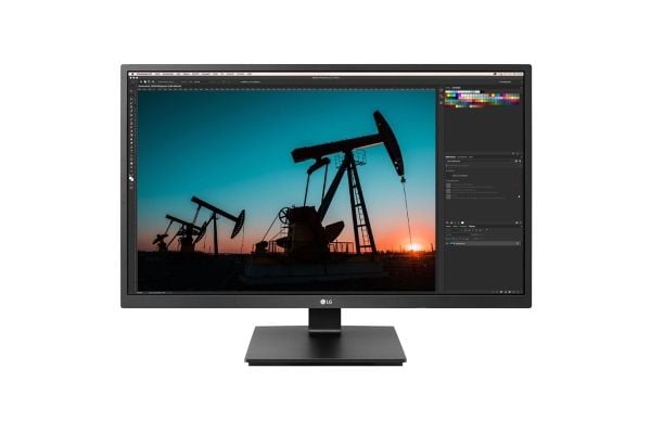 LG 27BN55UP-B - LED-skjerm - 27" - 3840 x 2160 4K @ 60 Hz - IPS - 300 cd/m² - 1000:1 - HDR10 - 5 ms - HDMI, DisplayPort - svart