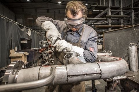 PFERD RBG 7012/6 INOX 0,35, 7,6 cm, 7,6 cm, Stål, Metal uden jern, Bronze, Rustfrit stål, Aluminium, 25000 rpm