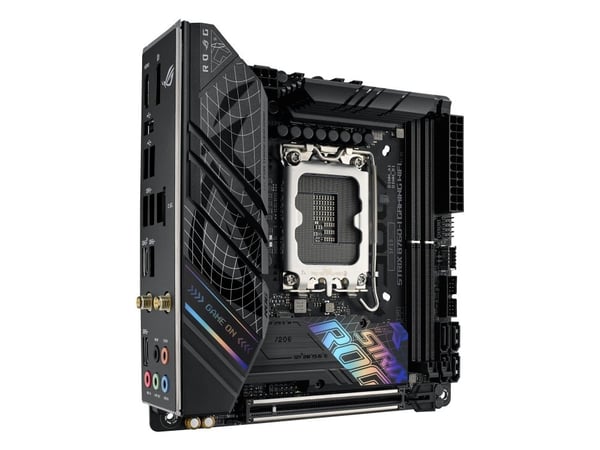 ASUS ROG STRIX B760-I GAMING WIFI - Hovedkort - mini-ITX - LGA1700-sokkel - B760 Chipset - USB 3.2 Gen 1, USB-C 3.2 Gen 1, USB-C 3.2 Gen 2x2, USB-C...