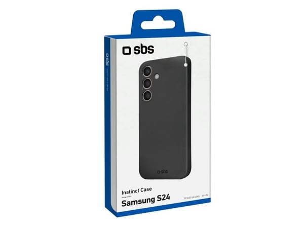 SBS TEINSTSAS24K, Deksel, Samsung, Galaxy S24, 15,8 cm (6,2"), Sort