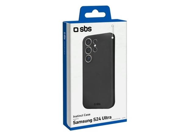 SBS TEINSTSAS24UK, Deksel, Samsung, Galaxy S24 Ultra, 17 cm (6,7"), Sort