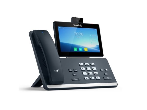 Yealink SIP-T58W Pro with camera - VoIP-telefon - med Bluetooth-grensesnitt med anrops-ID - 10-partis anropskapasitet - SIP, SIP v2, SRTP, RTCP-XR,...