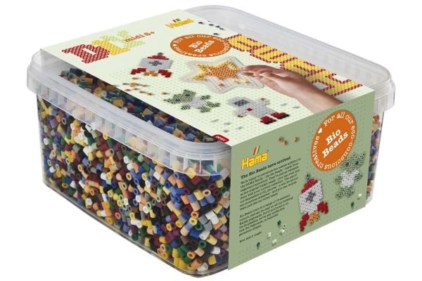 Hama BIO midi 15.000 stk + 1 stjerneplate i bøtte