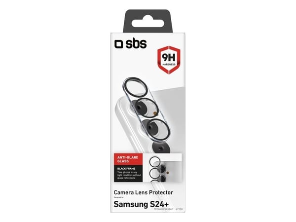 SBS TECAMGLSAS24P, Samsung, Galaxy S24+, Ripebestandig, Gjennomsiktig, 1 stykker