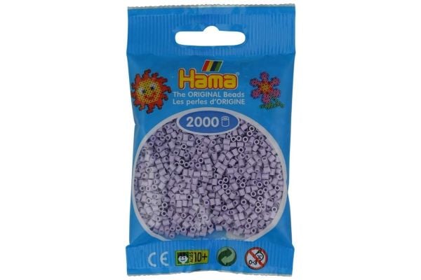Hama miniperler 2000 stk. lys lavendel