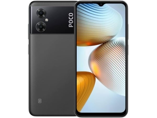 POCO M4 5G, 16,7 cm (6.58"), 4 GB, 64 GB, 13 MP, Android 12, Musta