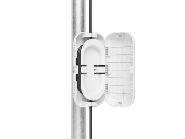 Ubiquiti - Cable management enclosure kit - fiber strain relief - stangmonterbar, veggmonterbar