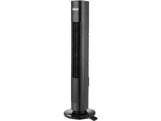 Unold 86955, Husholdningstårnvifte, Svart, Gulv, Plast, 75°, 7,5 timer