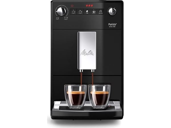 Melitta Series 300 Purista - Automatisk kaffemaskine - 15 bar - sort