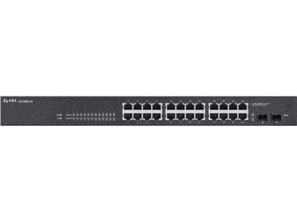 Zyxel GS1900-24, Hallittu, Gigabit Ethernet (10/100/1000)