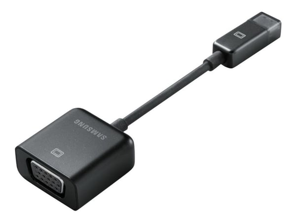 Samsung AA-AV2N12B - VGA-adapter - 12-pins mini-VGA (hann) til HD-15 (VGA) (hunn) - 12 cm - for ATIV Book 5; 7; 9; 9 Lite; 9 Plus; Series 5; 5 Ultr...