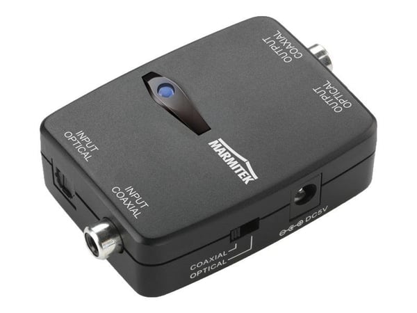 Marmitek Connect TC22 - Koaxial/optisk digital ljudkonverterare