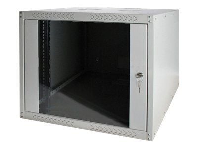 DIGITUS SoHoline DN-19 07-U-EC - Skåp - väggmontering - grå, RAL 7035 - 7U - 19"