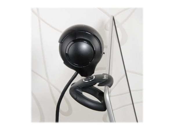 Hama 00053950, 1,3 MP, 1280 x 1024 pikseliä, 720p, 1280 x 1024 pikseliä, USB 2.0, Musta