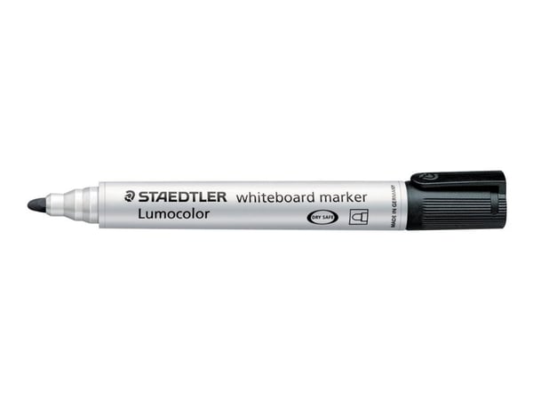 Staedtler 351, 1 kpl, Musta, Pyöreä pää, Musta, Valkoinen, Valkoinen, Polypropeeni (PP)