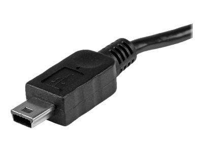StarTech 8in USB OTG Cable - Micro USB to Mini USB - M/M - USB OTG Mobile Device Adapter Cable - 8 inch (UMUSBOTG8IN) - USB-kabel - mini-USB type B...