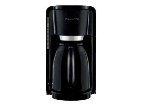Rowenta CT 3808 - Kaffemaskin - 12 kopper - sort/rustfrit stål