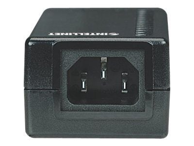 Intellinet Power over Ethernet (PoE) Injector, 1 Port, 48 V DC, IEEE 802.3af Compliant - Strøminjektor - AC 100-240 V - 15.4 watt - utgangskontakte...