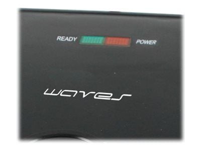 Waves WM-107165 - Vaffelmaskin - 1.3 kW - svart
